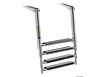 Scaletta telescopica BIG 4 gradini sovraplancetta slide-out 
