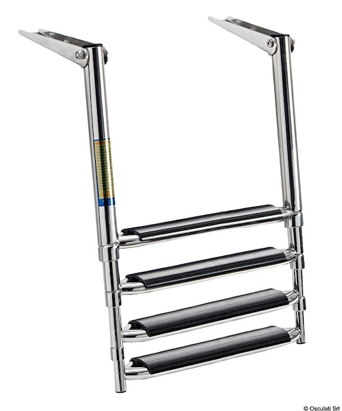 Scaletta telescopica BIG 4 gradini sovraplancetta slide-out 