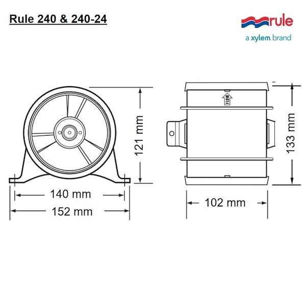 ELETTROVENTILATORE IN LINEA
