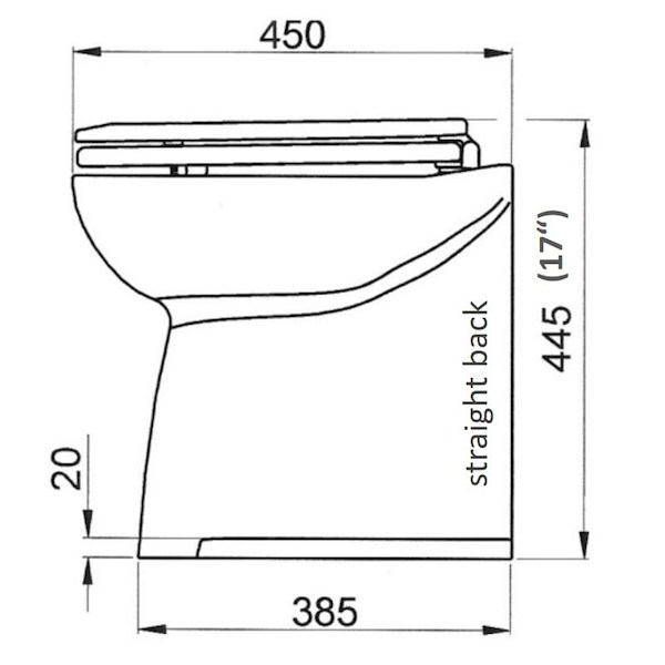 WC ELETTRICO DELUX FLUSH