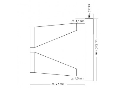 RACCORDO 3/4' CHECK VALVE, 3/4' FLA