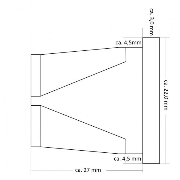 RACCORDO 3/4' CHECK VALVE, 3/4' FLA