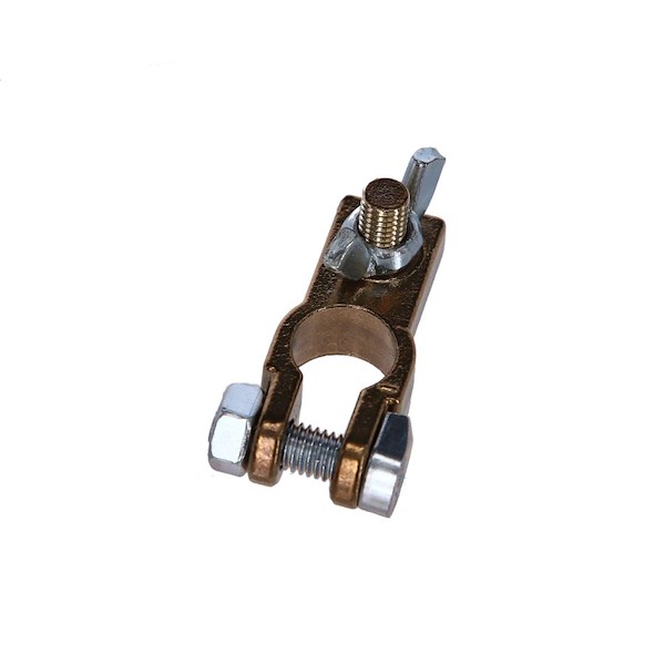 MORSETTI BATTERIA OTTONE LUCIDO