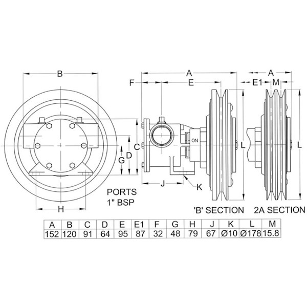 POMPA FR.2 GOLE 24V 50080-2101