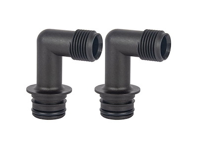 KIT RACC. 1/2' QEST 90° 2PZ HD6