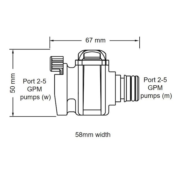 FILTRO QUICK CONNECT 40MESH