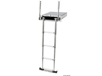 Scaletta a scomparsa per plancetta 4 gradini EasyUp 