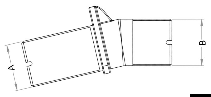 Sistema di scarico a mare/svuotamento pozzetti per specchi di poppa Waterfall