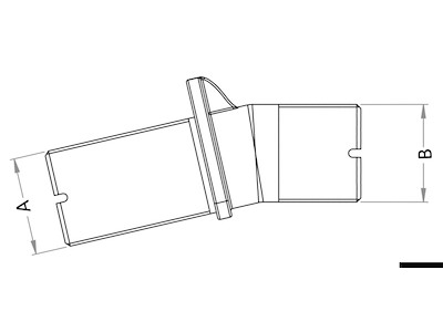 Sistema di scarico a mare/svuotamento pozzetti per specchi di poppa Waterfall