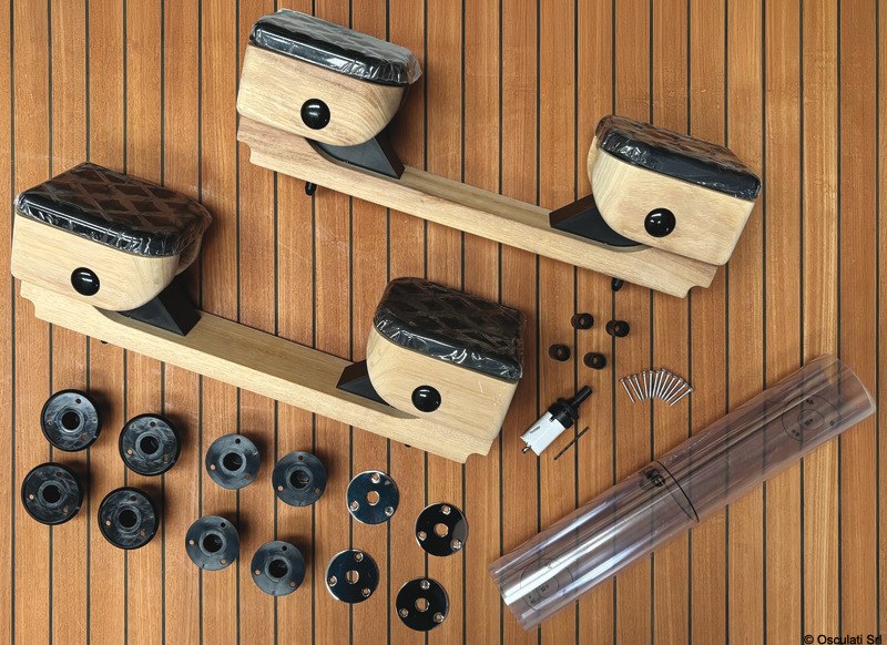 Kit Universal Chocks Flush&Low Profile Rapid Marine 