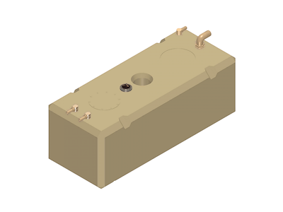 SERBATOIO CARBURANTE LT.180