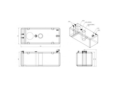 SERBATOIO CARBURANTE LT.180