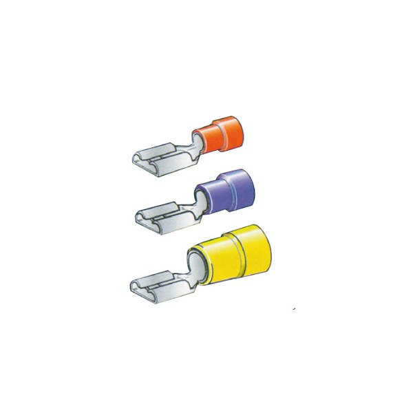 TERMINALE LAMELLARE FEMMINA PREISOLATO