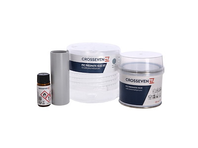 KIT RIPARAZIONI BICOMPONENTE PER GOMMONI PVC 125ML