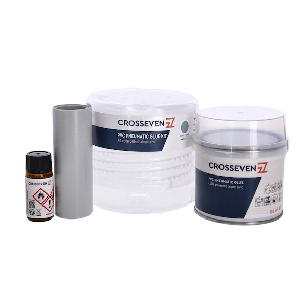 KIT RIPARAZIONI BICOMPONENTE PER GOMMONI PVC 125ML