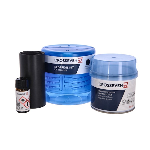 KIT RIPARAZIONI BICOMPONENTE PER GOMMONI NEOPRENE-HYPALON 125ML