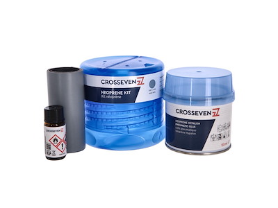 KIT RIPARAZIONI BICOMPONENTE PER GOMMONI NEOPRENE-HYPALON 125ML