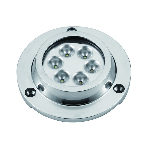 LUCE SUBACQUEA LED BIANCHI (6X3W)