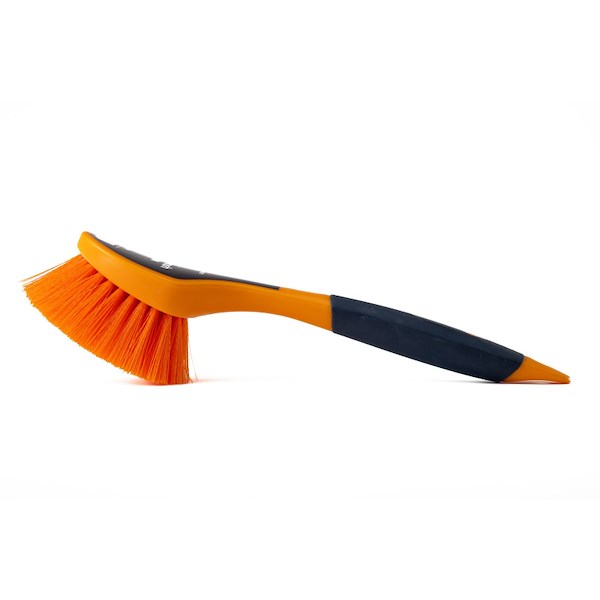 SPAZZOLA MANUALE ARANCIO MEDIA