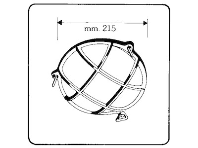 TARTARUGA Ø MM.215 MAW 75 W