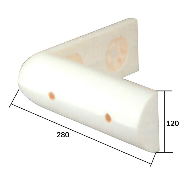 PARABORDO ANGOLO BIANCO