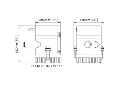 POMPA UP 1500 24V