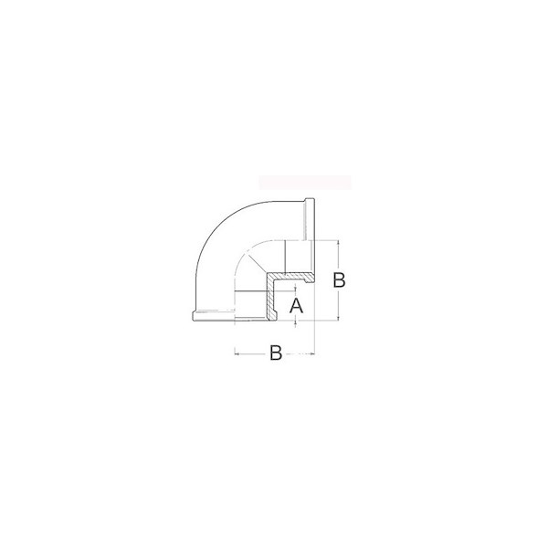 CURVA IN OTTONE F-F