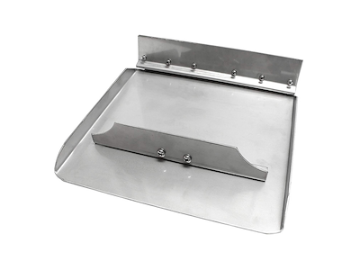 COPPIA DI TAVOLE INOX