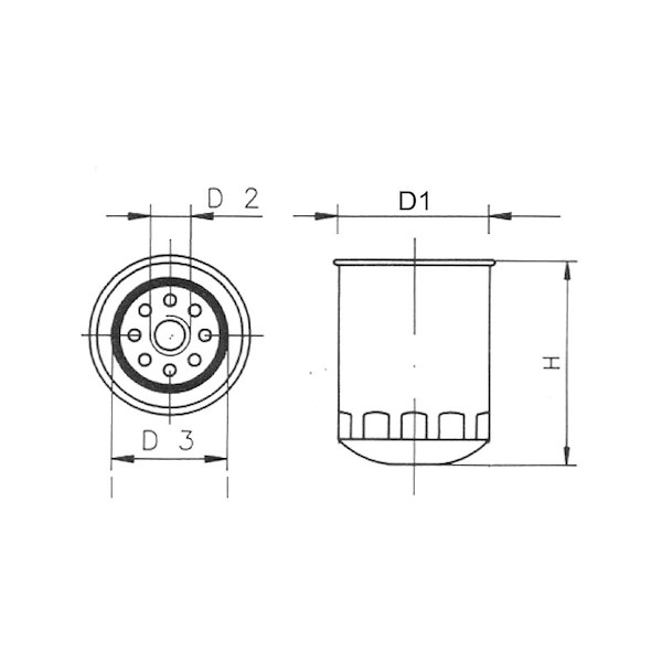 FILTRO OLIO HONDA YANMAR FARYMANN