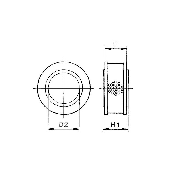 FILTRO ARIA YANMAR OR. 119593-18880