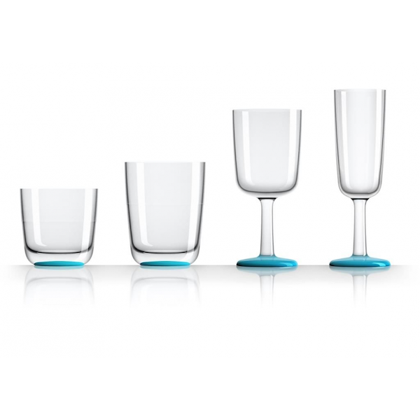 BICCHIERE 425 ML BLU LAGUNA