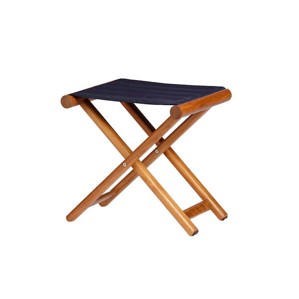 SGABELLO PIEGHEVOLE BLU NAVY