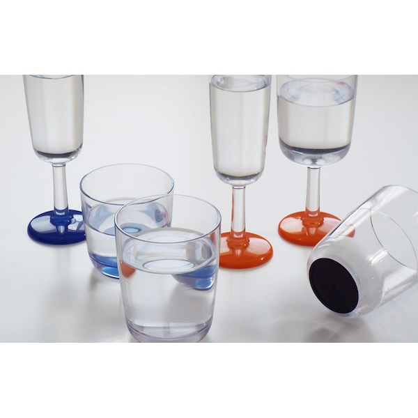 BICCHIERE VINO 300 ML ARANCIONE