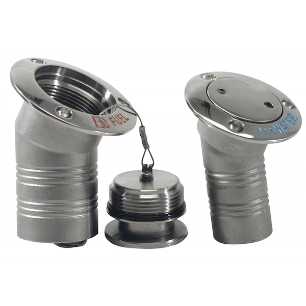 TAPPO INOX 316 FUEL INCLINATO