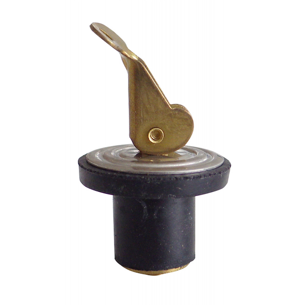 TAPPI ESPANSIONE IN OTTONE E GOMMA