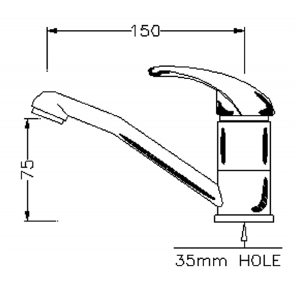 RUBINETTO MISCELATORE LAVABO