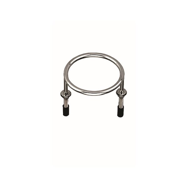 PORTABICCHIERE INOX AD ANELLI