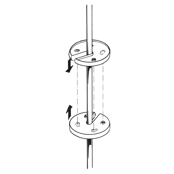 ROTELLE PROTEZIONE VELE CF. 2PZ.
