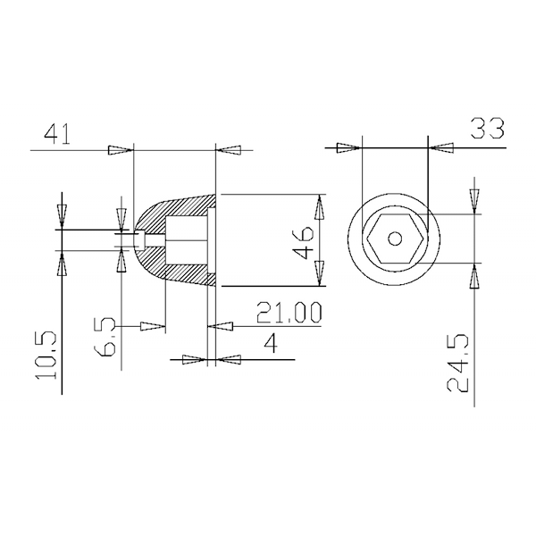 OGIVA PER BOW THRUST SIDE POWER-SLEIPNER