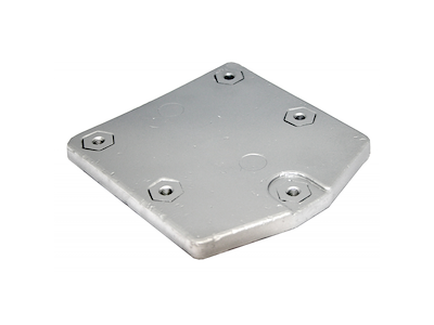 PIASTRA IN ALLUMINIO PER ZEUS DRIVE
