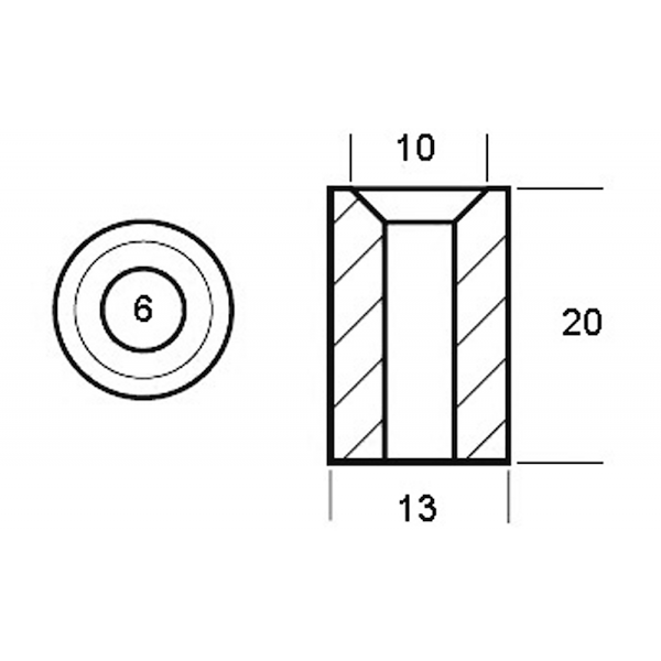 CILINDRO YAMAHA 6BT-11325-00