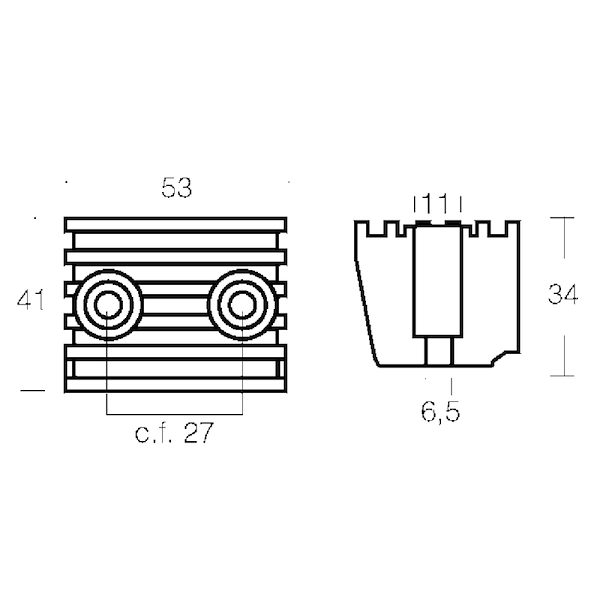 CUBO PER PIEDI VOLVO DPX/ DP-SM / SX-M