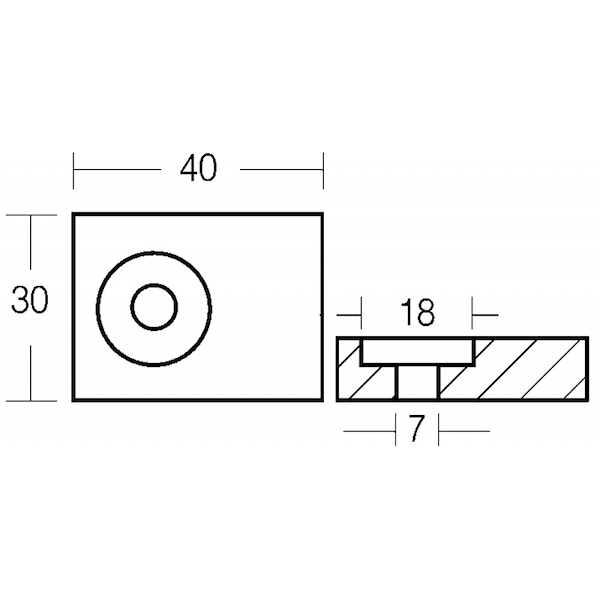 PIASTRINA PER MOTORI 65/115 HP