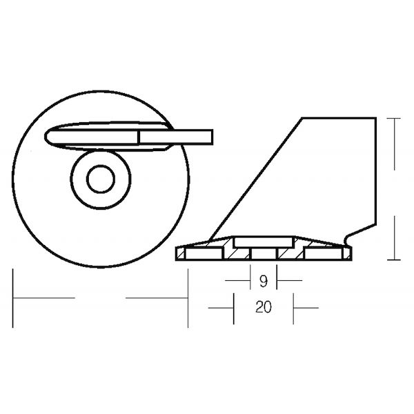 PINNA C/RAFFREDDAMENTO 55-65 HP