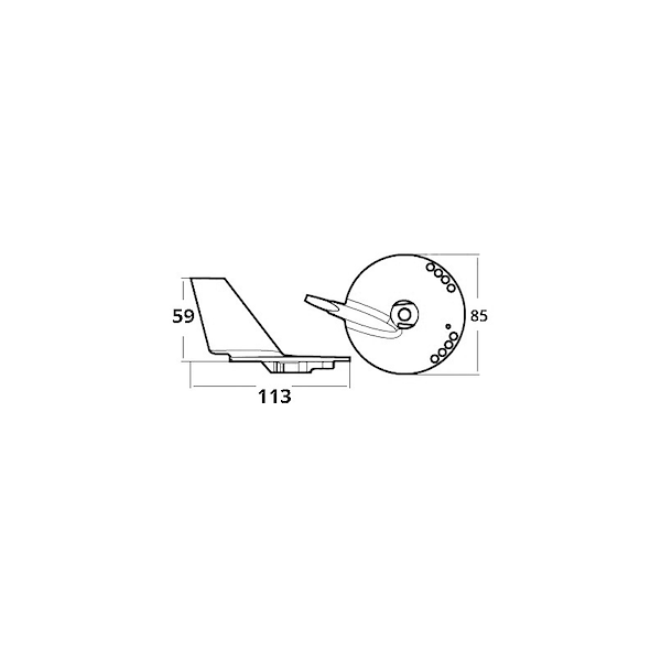 PINNA PER MOTORI DF 60/140