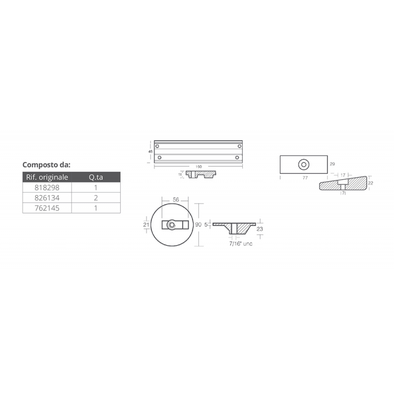 Kit Accensione Mercury Verado 4/Optimax - Ricambio Per Motori Marini