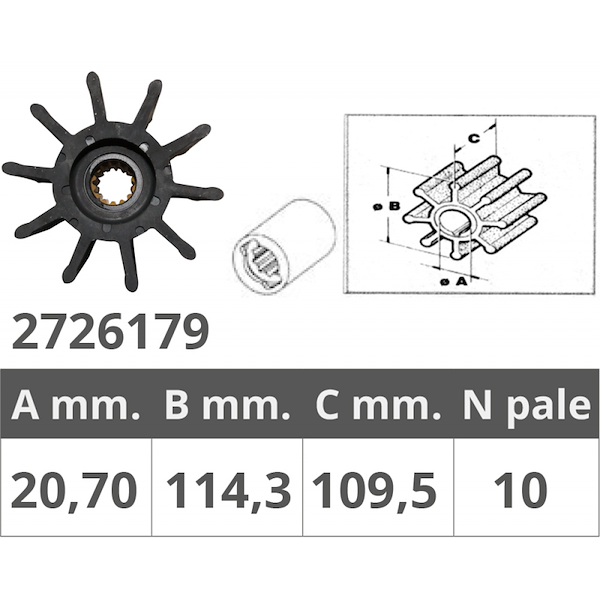 GIRANTE POMPE SHERWOOD 22000K