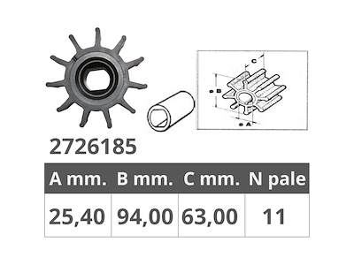 GIRANTE JONHNSON RIF.OR.09-838S
