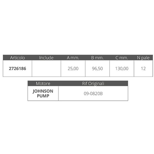 GIRANTE JOHNSON 09-0820B