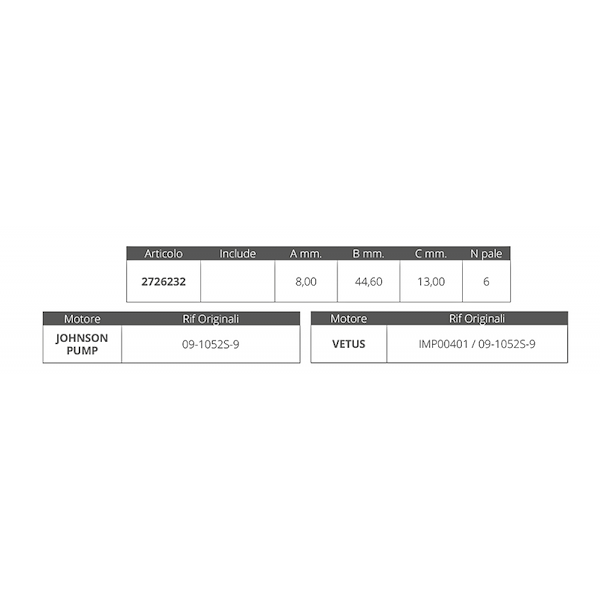 GIRANTE JOHNSON 09-1052S-9